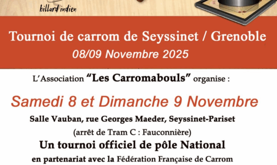 SAISON 2025 – Tournoi de pôle – Carromabouls