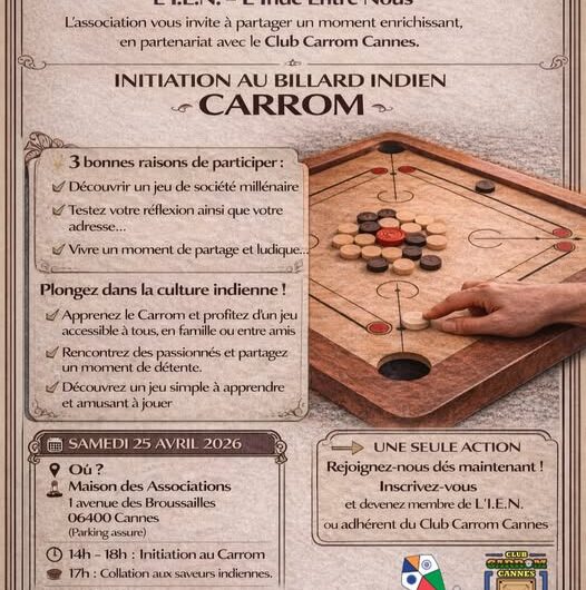 Nouveau club à Cannes ! Initiation samedi 25/04